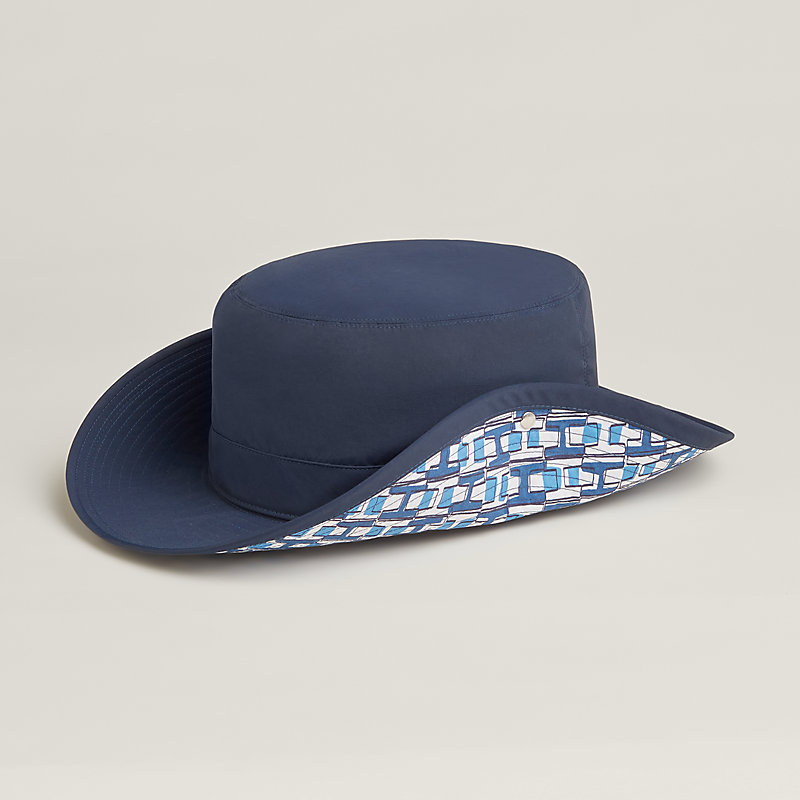 HERMES エルメス ハット フォレスト ラグジュアリーかつ機能的！ エルメスのブッシュハット【夏の最